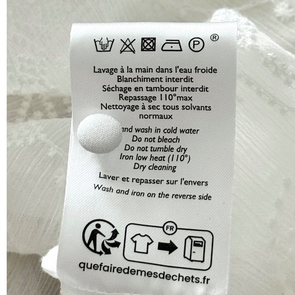 Sézane Valentine Blouse Sz 38 - Picture 12 of 12